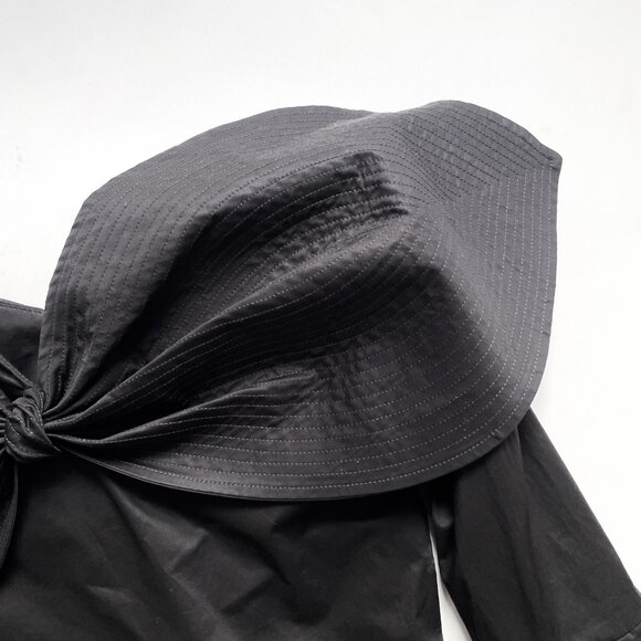 Johanna Ortiz Lutari Top Fall 2017 One Shoulder Black Size 2 NEW NWT - Picture 7 of 16